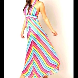 Beautiful Colorful Maxi Dress